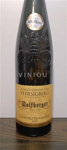 Alsace Không được chỉ định Grand Cru Wolfberger 2019