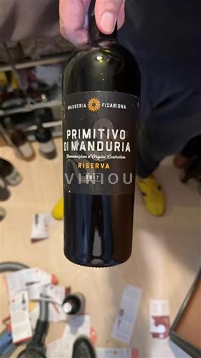 Apulia Primitivo di Manduria Masseria Ficarigna Riserva 2017