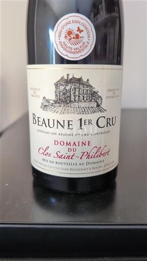 Burgundi Määrittelemätön Premier Cru Domaine Clos Saint-Philibert Ei vuosikertaa