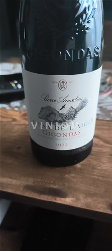 Rhône-dalen Gigondas Pierre Amadieu Le Pas de l'Aigle 2022
