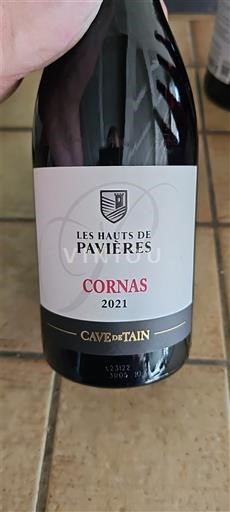 Rona dolina Cornas Cave de Tain Les Hauts de Pavieres 2021
