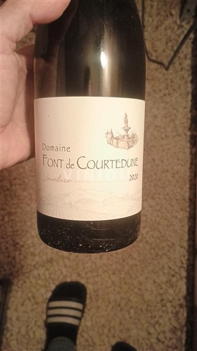 Thung lũng Rhône Côtes-du-rhône Domaine Font de Courtedune 2020