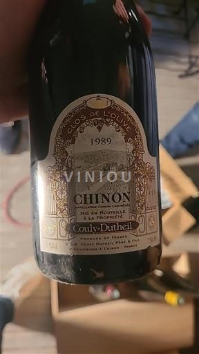 Loirevallei Chinon Couly-Dutheil Clos de l'Olive 1989