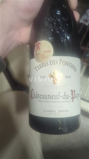 Valle del Ródano Châteauneuf-du-Pape. Gabriel Meffre Terres des Pontifes 2020