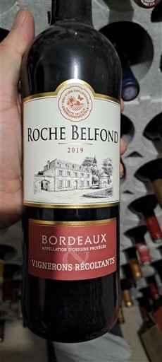 Bordeaux Roche Belfond 2019