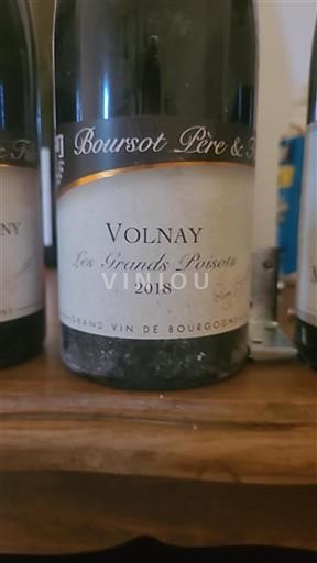 Burgund Volnay Boursot Père & Fils Les Grands Poisots 2018