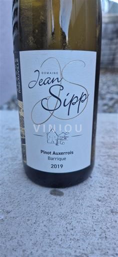 Alsace Ospecificerad Grand Cru Domaine Jean Sipp Pinot Auxerrois Barrique 2019