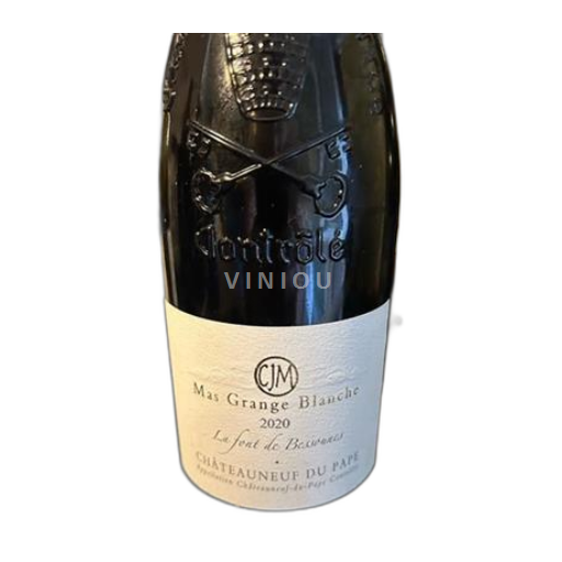 Rhône-dalen Châteauneuf-du-Pape MaS Grange Blanche La Font de Bessounnes 2020
