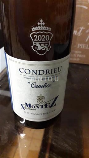 Údolí Rhôny Condrieu Stéphane Montez Candice 2020