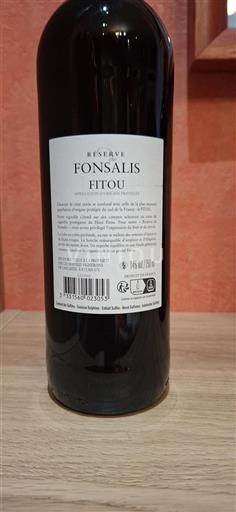 Languedoc Fitou Les Maîtres Vignerons de Cascastel Réserve de Fonsalis 2023