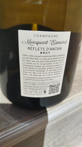 Champagne Champagner Mocquart-Esmard Reflets d'Antan 2023
