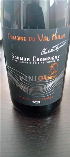 Loiren laakso Saumur-champigny Domaine Val Hulin Vieilles Vignes 2024