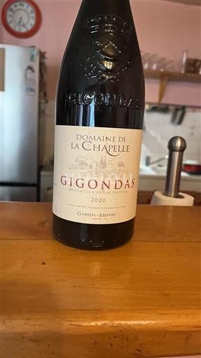 Rhône Valley Gigondas Domaine La Chapelle 2020