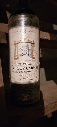 Bordeaux Haut-Médoc Grand Cru Château La Tour Carnet 2010