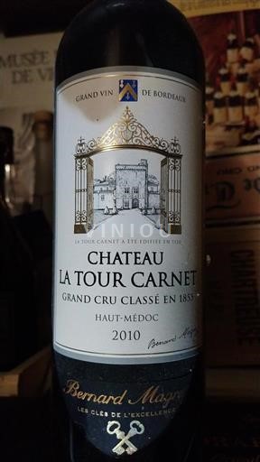 Burdeos Haut-Médoc Grand Cru Château La Tour Carnet 2010