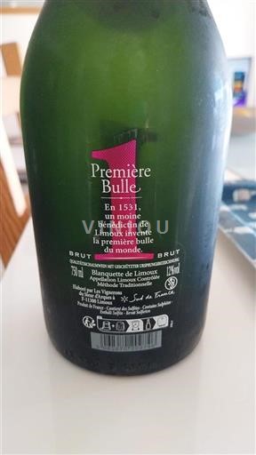 Languedoc Blanquette de Limoux Les Vignerons du Sieur Arques Première Bulle 2022