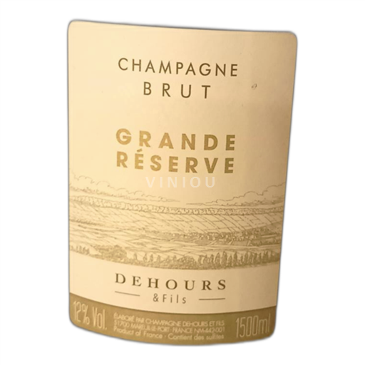 Champaña Champán Dehours & Fils Grande Réserve Sin añada
