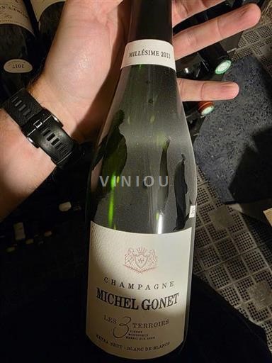 Champaña Champán Michel Gonet Les 3 Terroirs 2013