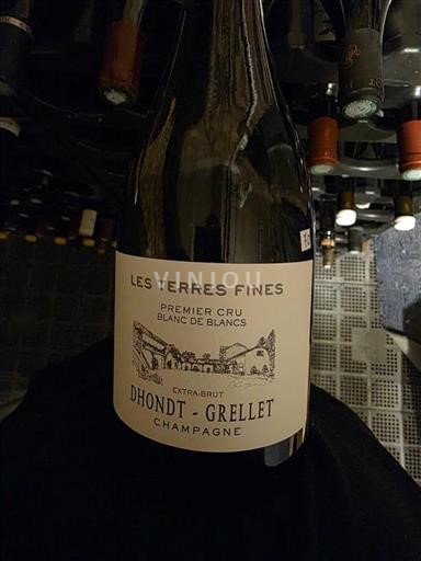 Champagne Premier Cru Dhondt-Grellet Les Terres Fines Icke årgångsbetecknad