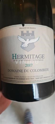 Rhône Valley Hermitage Domaine Colombier 2017
