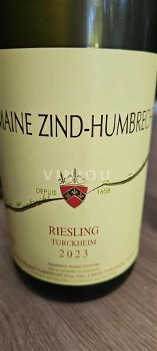 Alsace Domaine Zind Humbrecht 2023