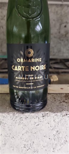 Linguadoca Picpoul-de-pinet Ormarine Carte Noire 2024