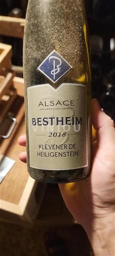 Alsace Heiligensteinin-Klevener Grand Cru Bestheim 2018