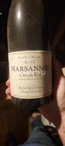 Burgundija Marsannay René Bouvier Clos du Roy 2012