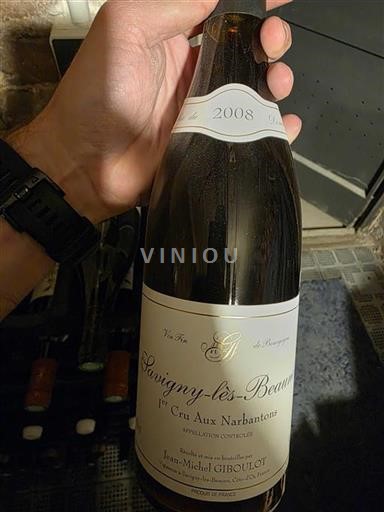 Borgoña Savigny-lès-Beaune Premier Cru Jean-Michel Giboulot 1er Cru Aux Narbantons 2008