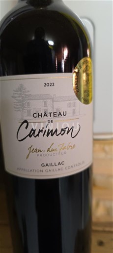 Sudoeste Gaillac Château Carimon 2022