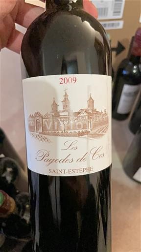 Bordeaux Saint-Estèphe Cos Estournel Les Pagodes de Cos 2009