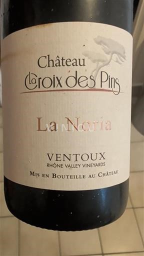 Rhônen laakso Ventoux Château La Croix des Pins La Noria 2019