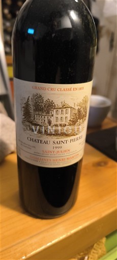 Bordeaux Saint-Julien Grand Cru Château Saint-Pierre 1999