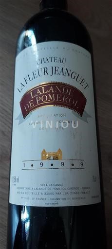 Burdeos Lalande-de-Pomerol Château La Fleur Jeanguet 1999
