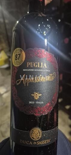 Apulie Nespecifikováno Duca di Sasseta Appassimento 2023