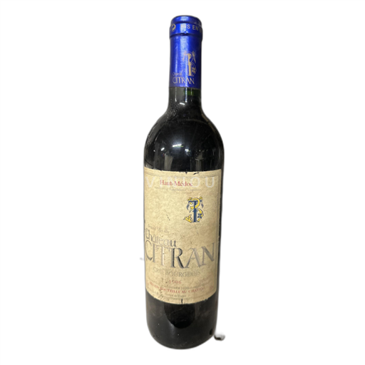Bordeaux Haut-Médoc Château Citran 1996