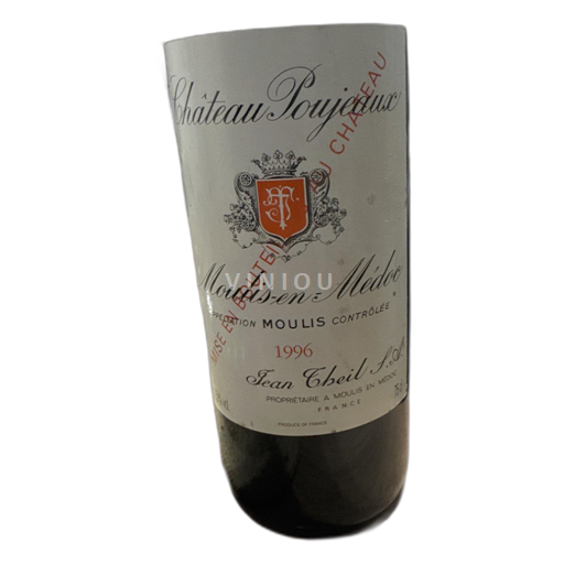 Bordeaux Moulis-en-Médoc Château Poujeaux 1996