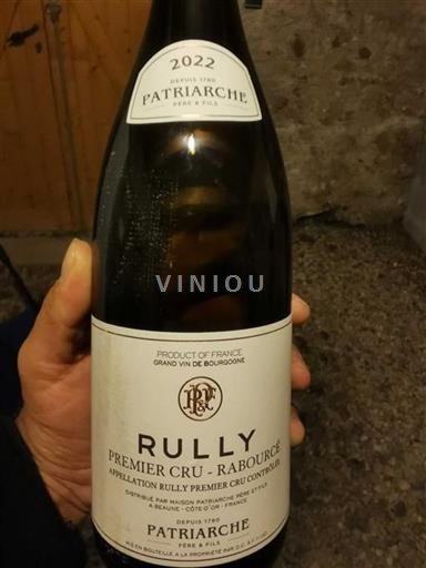 Borgoña Rully Premier Cru Patriarche Père & Fils 2022