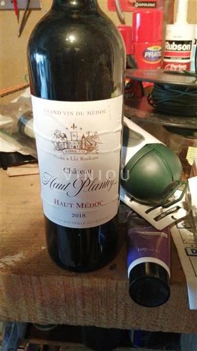 Bordeaux Haut-Médoc Château Haut Plantey 2018