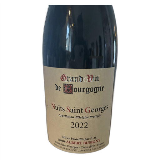 Bourgogne Nuits-Saint-Georges Cotes d’or 2022