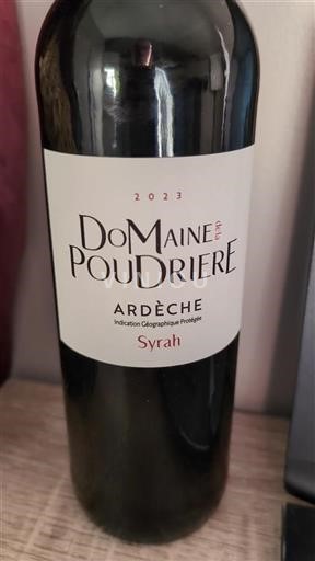 Alpen und Rhônetal Ardèche Domaine La Poudrière Syrah 2023