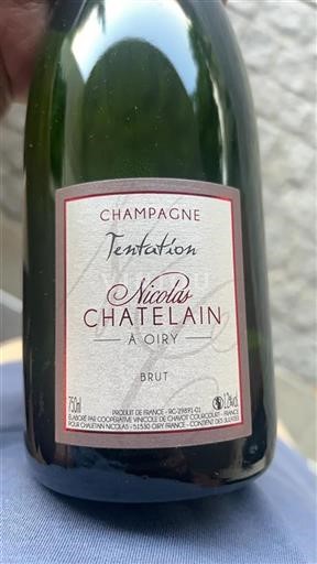 Champaña Champán Nicolas Chatelain Tentation Sin añada