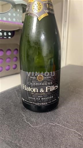 Champagne Haton & Filles Solo de Meunier Non-Vintage
