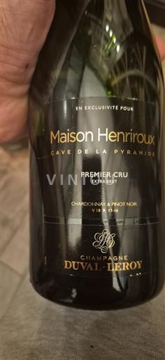 Champagne Duval-Leroy Cave de la Pyramide Non-Vintage