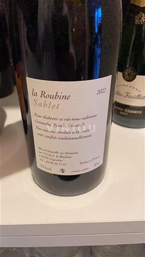 Rhône-dalen Ikke specificeret La Roubine Sablet 2022