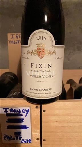 Burgundy Fixin Richard Maniere Vieilles Vignes 2015