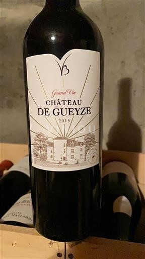 Bordeaux Graves Château Gueyze 2015