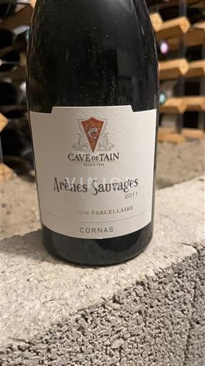 Rhône-dalen Cornas Cave de Tain Arènes Sauvages 2011