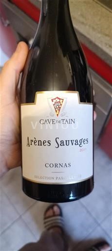 Rhône-dalen Cornas Cave de Tain Arènes Sauvages 2011