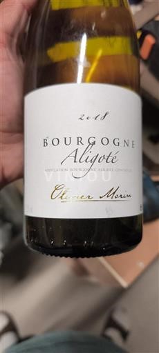 Burgund Bourgogne Aligoté Olivier Morin 2018